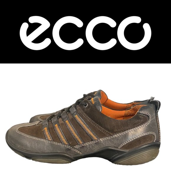 Ecco Suede Walking Shoes - Size 38 - Picture 1 of 8